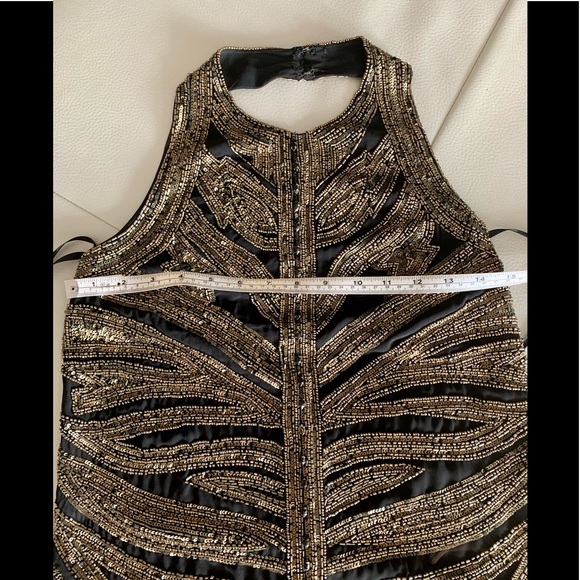 Marciano beaded sequins halter dress - Picture 5 of 6